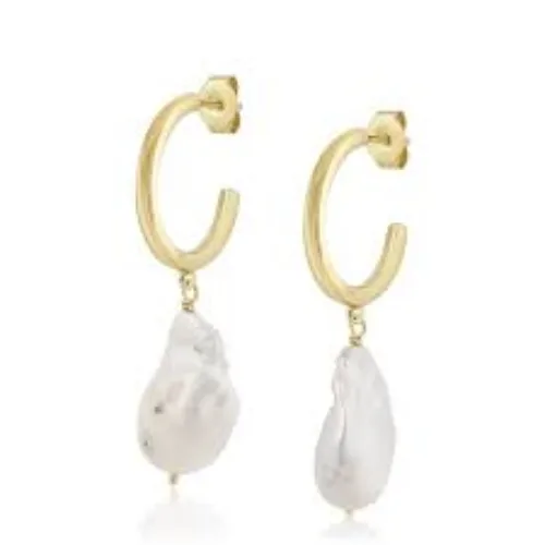 Baroque Pearl Dangles
