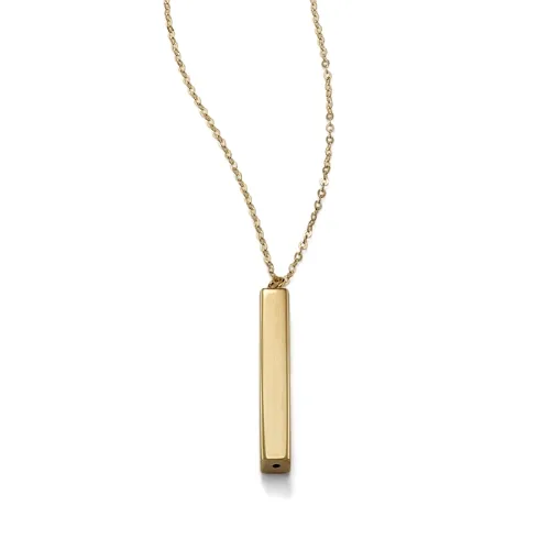 Classic Gold Bar Pendant