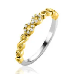 Linked Infinity Ring