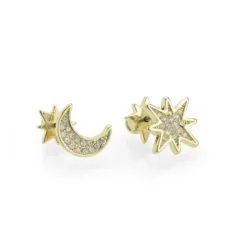 Moon & Star Mismatch Set