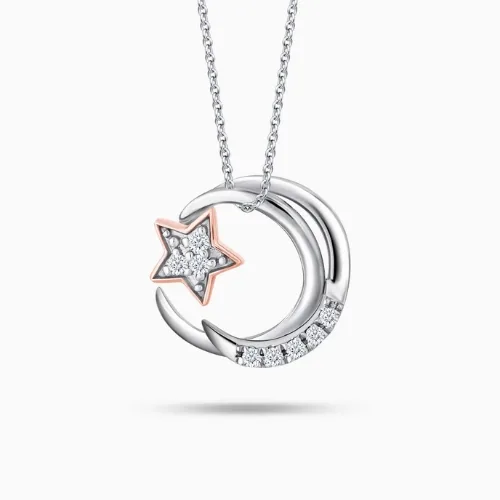 Moonlight Solitaire Necklace
