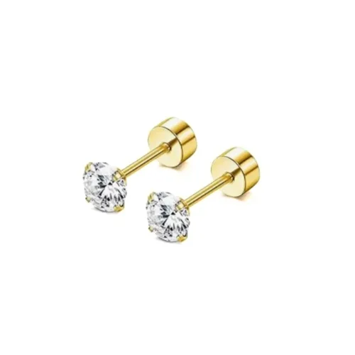 Tiny Diamond Studs