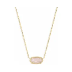 Kendra Scott Elisa Pendant Necklace for Women, Fashion Jewelry, 14k Gold-Plated